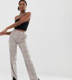 Collusion Tall Check Pants With Side Tape-multi