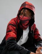 Armada Scooby Multi Tube Scarf Resin Print In Red - Red
