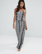 Surf Gypsy Beach Jumpsuit - Black