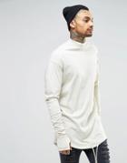 Granted Long Sleeve Top With Turtleneck - Stone