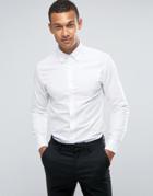 Mango Man Oxford Shirt In White - White