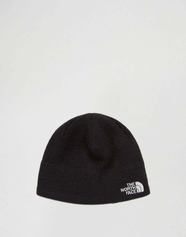 The North Face Bones Beanie In Black - Black