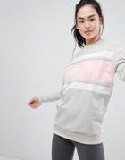Blfd Long Line Sweater - Gray