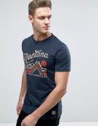 Jack & Jones Vintage T-shirt With Vintage Graphic - Navy