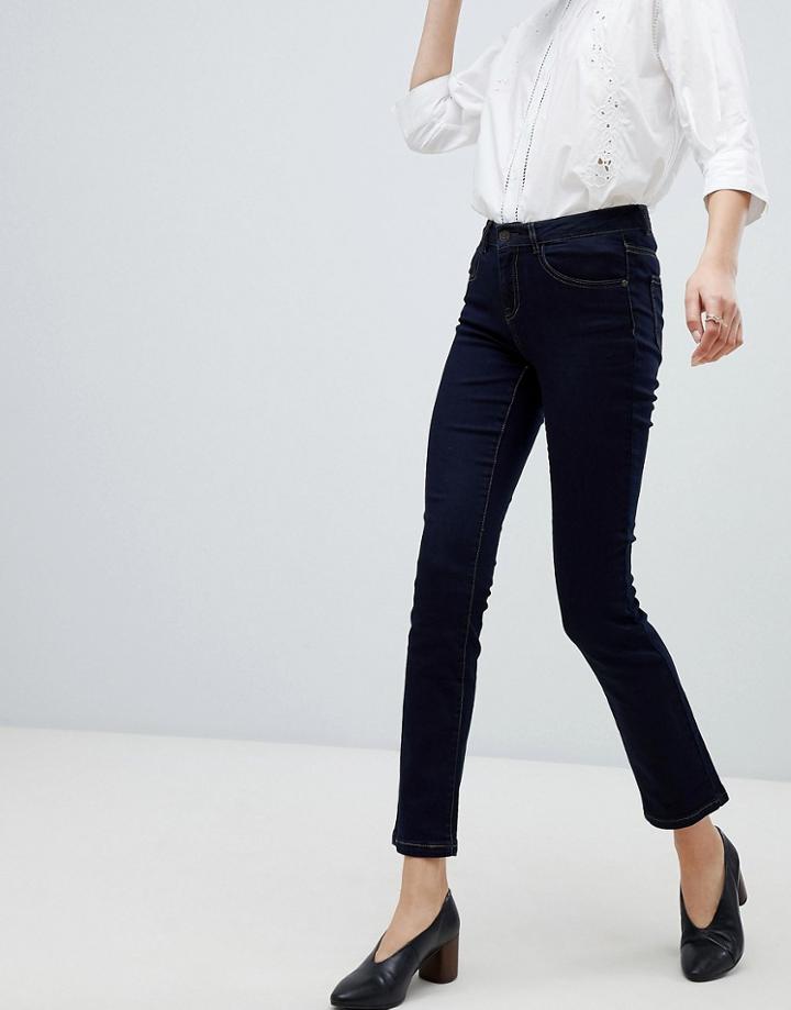 Vero Moda Retro Straight Leg Jeans-blue