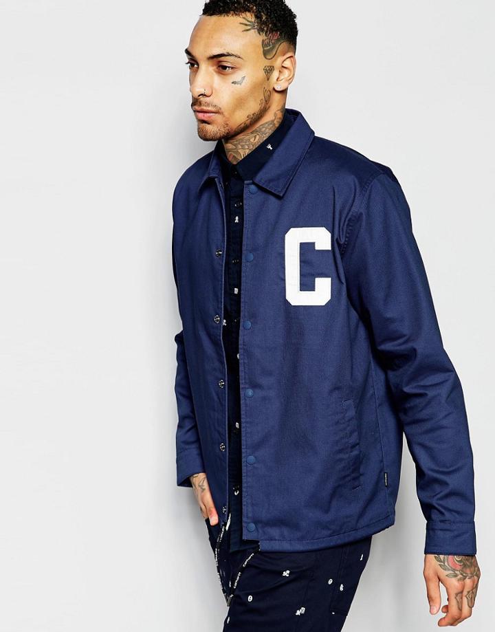 Carhartt Wip Penn Coach Jacket - Blue