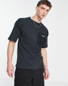 Columbia Field Creek Doubleknit T-shirt In Black