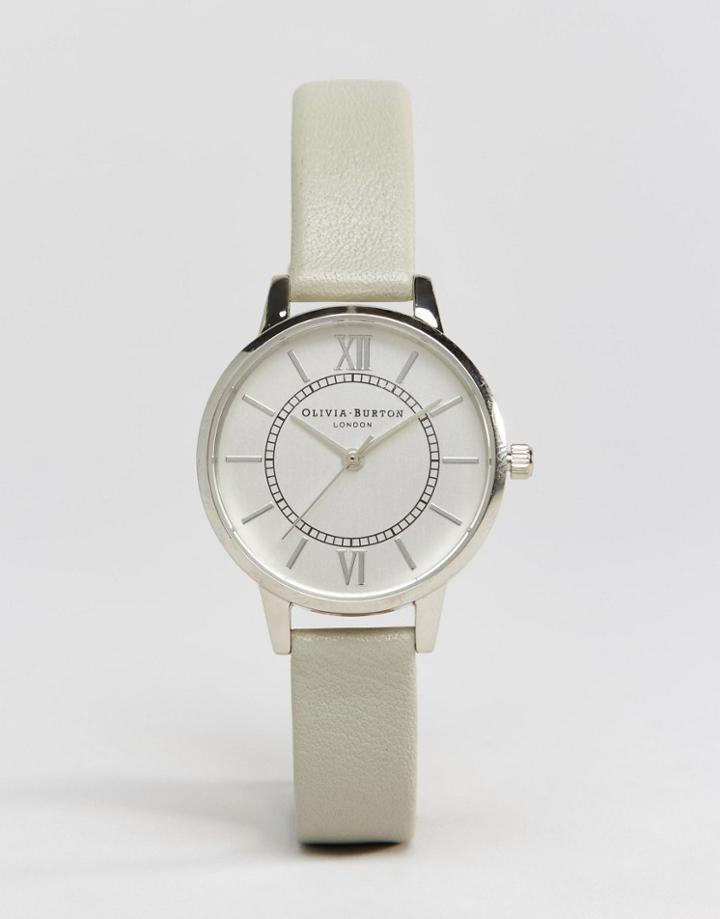 Olivia Burton Grey Wonderland Watch Ob15wd54 - Gray