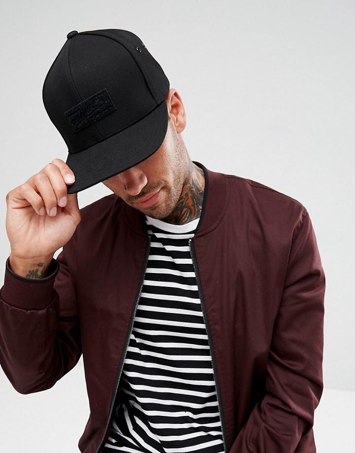 Mitchell & Ness Long Hair Suede Trucker Cap - Black