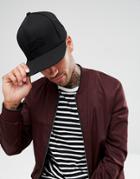 Mitchell & Ness Long Hair Suede Trucker Cap - Black