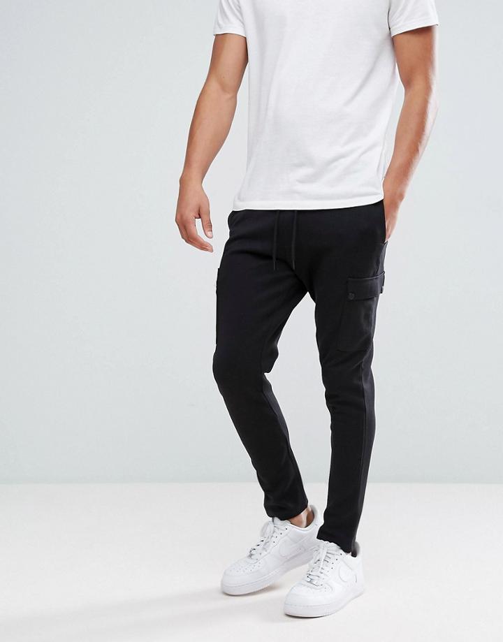 Jack & Jones Core Cargo Joggers - Black