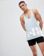 Ellesse Racero Tank In Blue - Blue