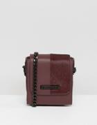 Kendall + Kylie Violet Leather Cross Body Bag - Red