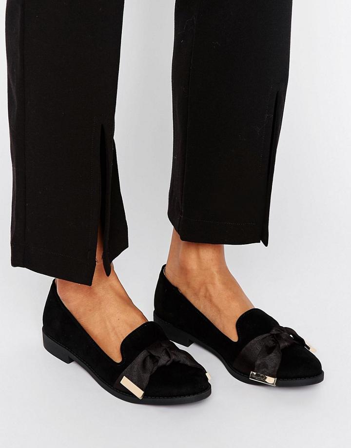Miss Kg Monica Tassle Loafers - Black