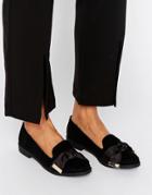 Miss Kg Monica Tassle Loafers - Black