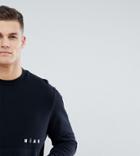 Noak Sweatshirt In Black With Pocket - Black