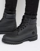 Timberland Classic 6 Inch Premuim Boots - Black