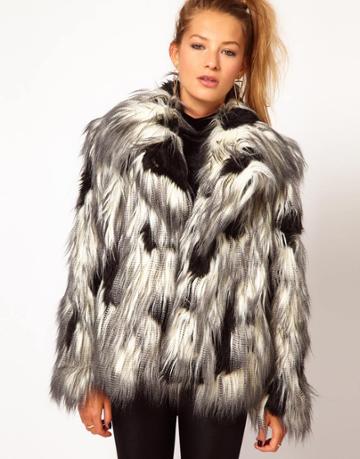Bitching & Junkfood Pearl Faux Fur Jacket