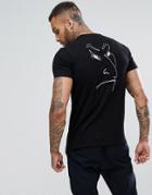 Edwin Otokodate Face Back Print T-shirt - Black