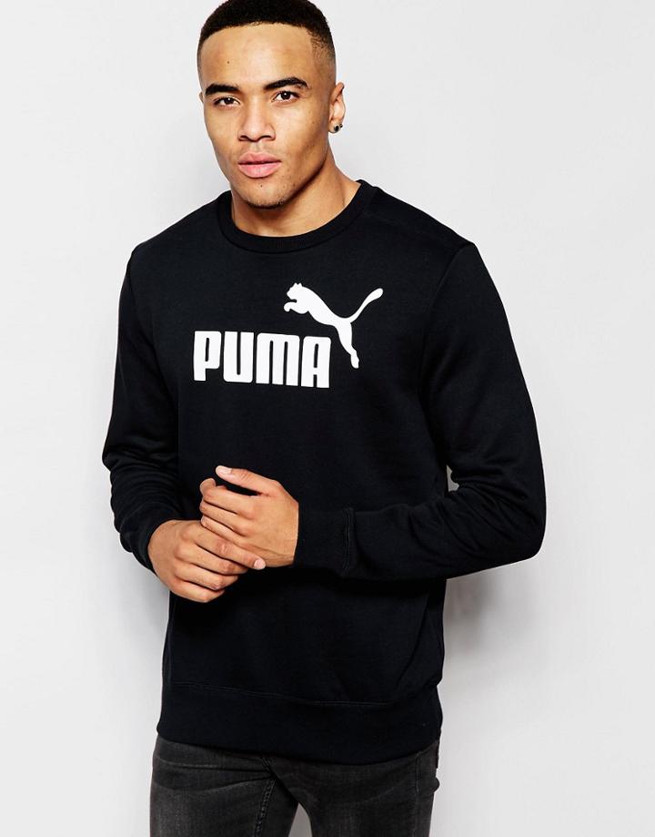 Puma Logo Sweatshirt - Black