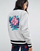 Minkpink Move Sweat Bomber - Gray