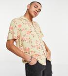 Reclaimed Vintage Inspired Couture Floral Print Shirt-multi