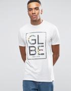 Globe Hibiscus T-shirt - White