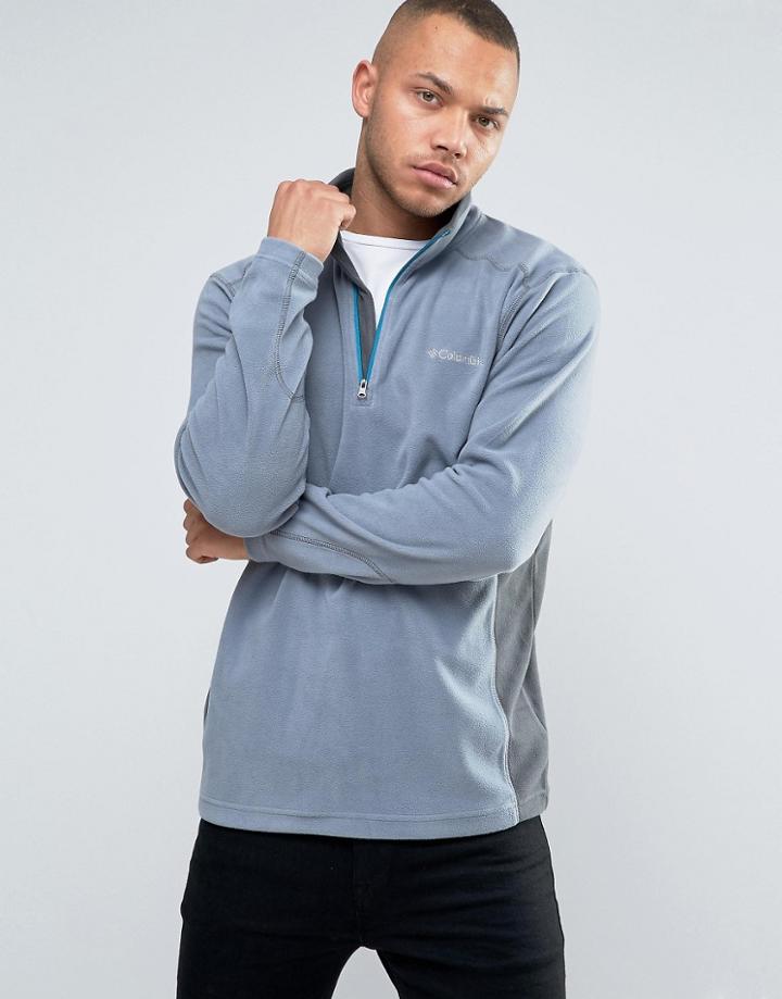 Columbia Klamath Range Ii Sweatshirt Half Zip Fleece In Gray - Gray