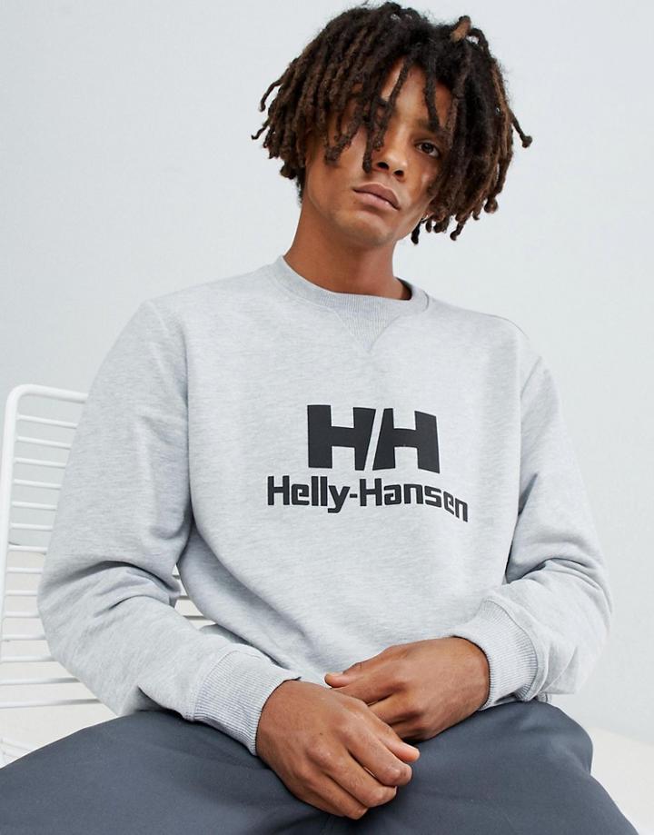 Helly Hansen Crew Neck Sweater In Gray - Gray