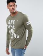 Jack & Jones Mono Long Sleeve Top - Green