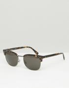 Hugo Boss Retro Sunglasses In Brown - Brown