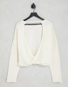Free People See You Tonight Backless Pullover In White