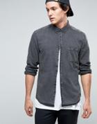 Quiksilver Acid Wash Shirt - Black