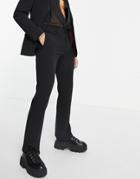 Asos Design Skinny Flare Suit Pants In Black