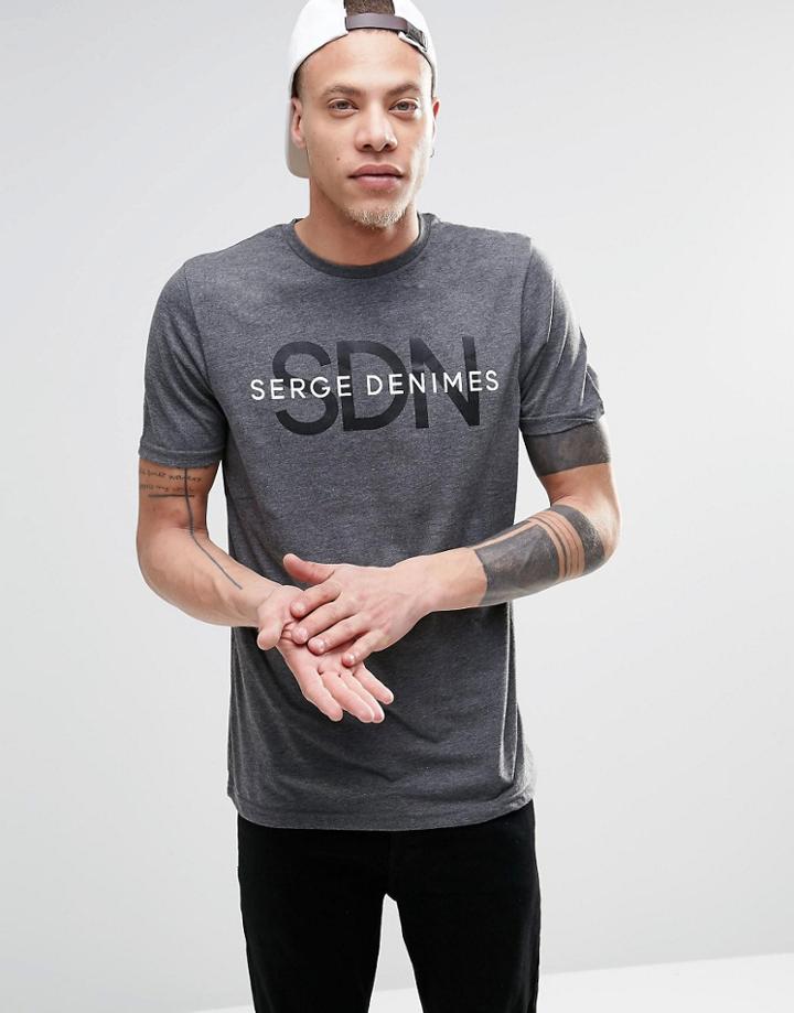 Serge Denimes Layer Tee - Gray
