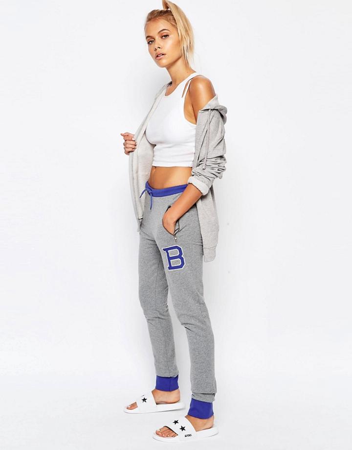 Majestic Brooklyn Slim Fit Jog Pant - Gray