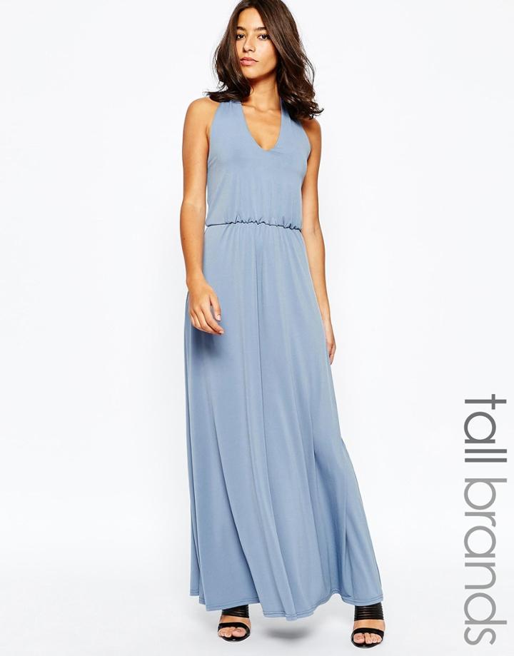 Y.a.s Tall Maxi Dress - Blue