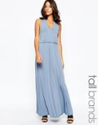 Y.a.s Tall Maxi Dress - Blue