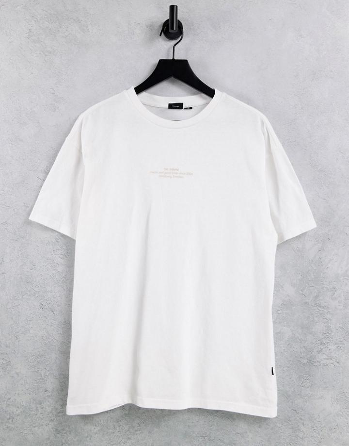 Dr Denim Trooper T-shirt In White