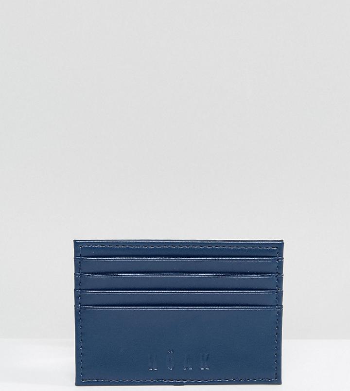 Noak Faux Card Holder - Navy
