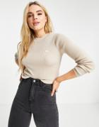 Levi's Tab Logo Rib Sweater In Stripe-multi