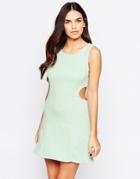Pussycat London Pastel Dress - Aqua