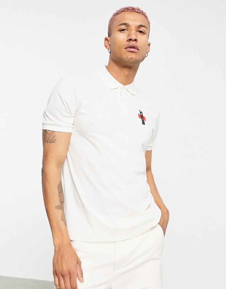 Hugo Delk Polo In Off White