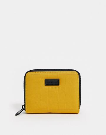 Consigned Zip Around Wallet-yellow