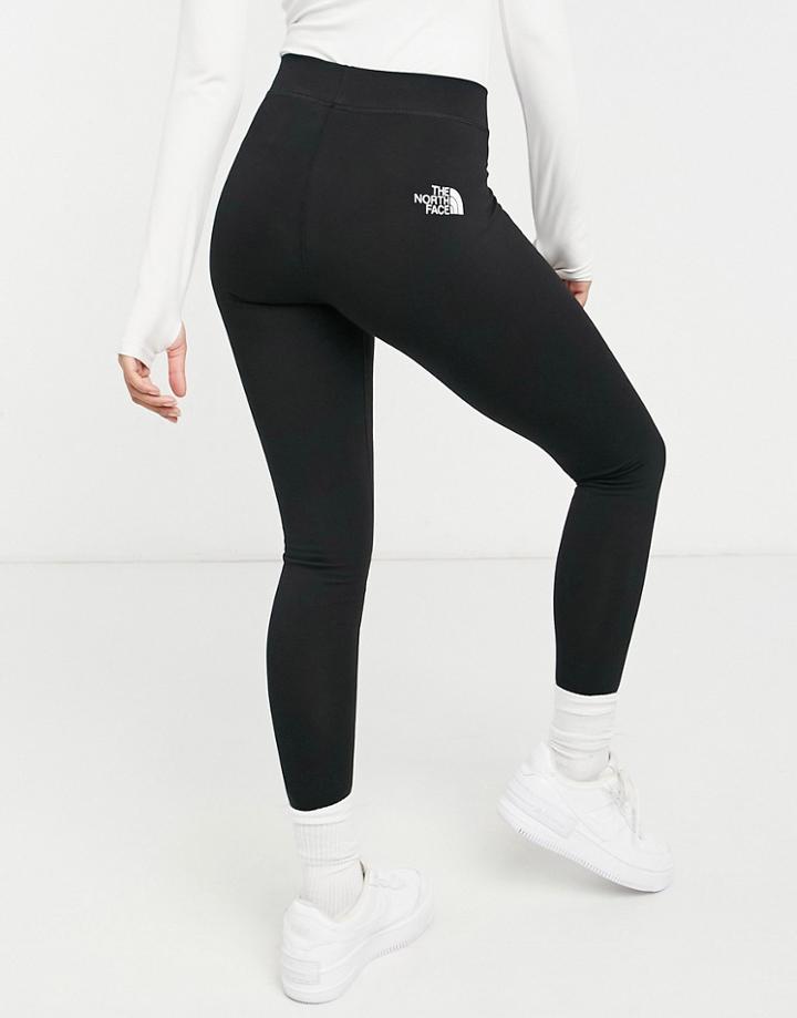 The North Face Cotton Leggings In Black