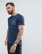 Gandys T-shirt With Contrast Pocket - Navy