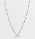 Designb T-bar Necklace In Gold Exclusive To Asos