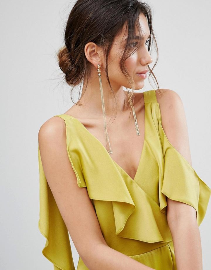 Aldo Riralla Chain Earrings - Gold