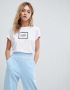 Cheap Monday Square Logo T-shirt - White