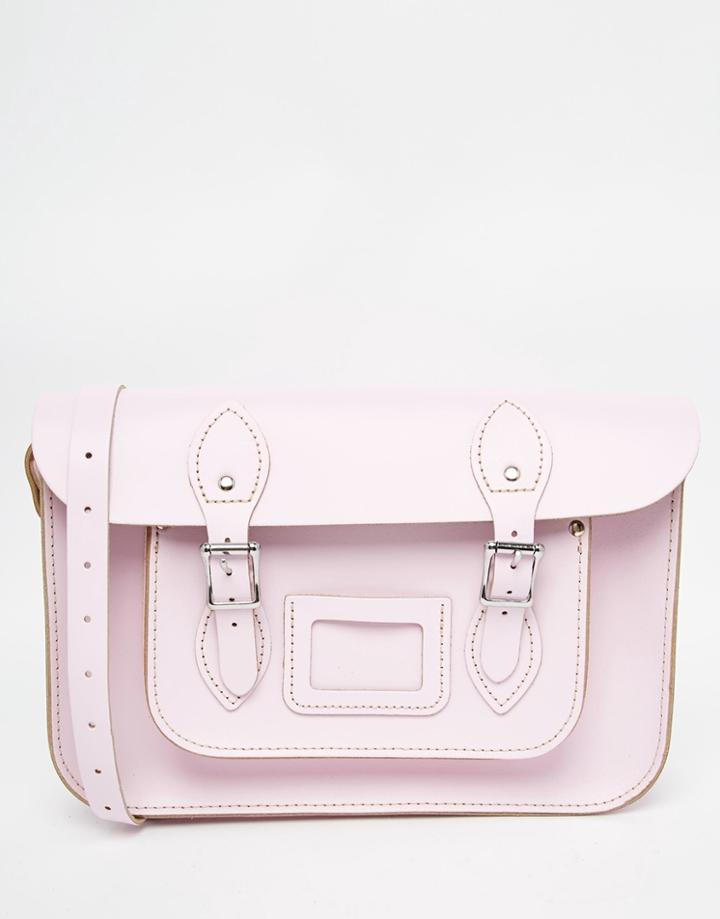 The Leather Satchel Company 12.5 Satchel - Parma Violet